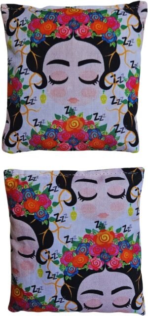 Saco semillas microondas, Tela 100% algodón organico. Saco térmico de semillas retención de calor y frio. Para manos, 2 unidades.(MEXICAN)